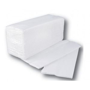 White Supersoft C-Fold Paper Towels