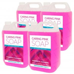 Caring Pink Soap 5L x4