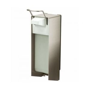 MediQo Stainless Steel Short Lever Soap Dispenser 1000ml, 8045MQ