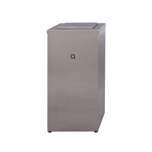 Qbic 30 Litre Closed Top Waste Bin, 7160QB