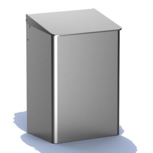 MediQo 15 Litre Stainless Steel Waste Bin, 8230MQ