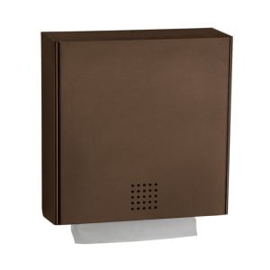 One Bronze Paper Towel Dispenser - BR-100