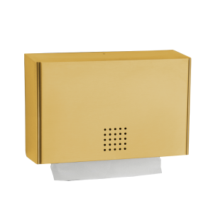 One Brass Paper Towel Dispenser Small, ME-101, proox
