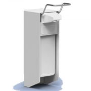 MediQo White Short Lever Soap Dispenser 500ml