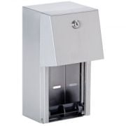 Platinum Dual Toilet Roll Dispenser