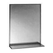 Bobrick Channel Frame Mirror with Shelf