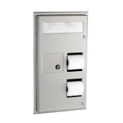 Bobrick Seat Cover Dispenser & Sanitary Napkin Disposal