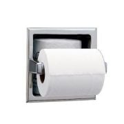 Bobrick Recessed Toilet Roll Dispenser with Spare Roll Storage