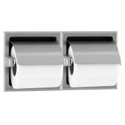 Bobrick Dual Roll Toilet Roll Dispenser Satin, B-6997