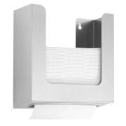 Dolphin Prestige Behind Hinged Mirror Paper Towel Dispenser