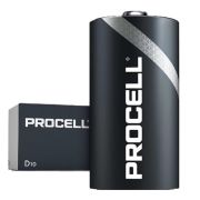 Procell D Batteries Box of 10