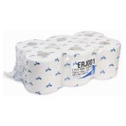 Esfina 2 Ply White Recycled Mini Jumbo Toilet Roll 2.25