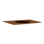 One Copper Lid for 14 Litre Waste Bin
