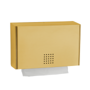 One Brass Paper Towel Dispenser Small, ME-101, proox