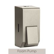 Synergise Foam Soap Dispenser 400ml Brushed Satin