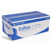 Esfina 2 Ply White Z Fold Paper Hand Towels