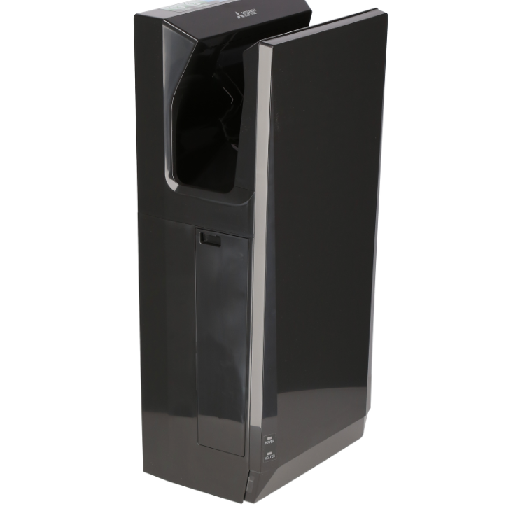 Mitsubishi Jet Towel heated Blade Eco Hand Dryer | Black | Great Price
