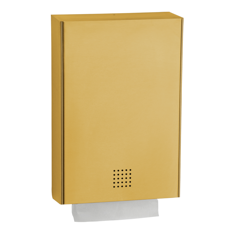 One Brass Paper Towel Dispenser Large Proox
