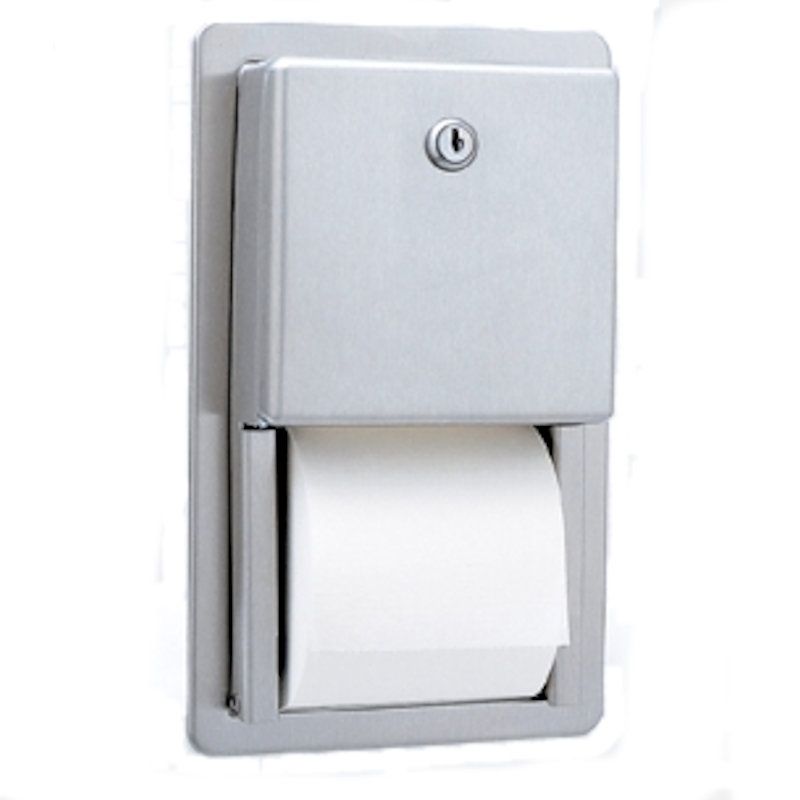 Recessed Toilet Roll Holder